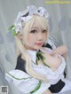 Coser@雪晴Astra (雪晴嘟嘟) Vol.031: Grainne Draser 女仆 (49 photos)